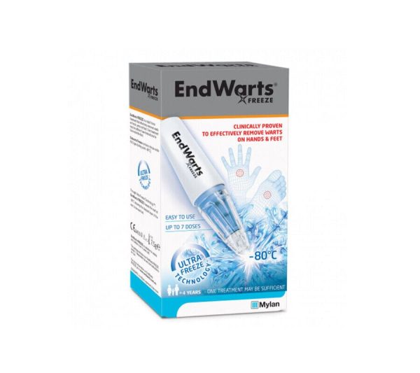 2* Endwarts Freeze - Effectively Remove Warts On Hands And Feet 7.5G = 15G