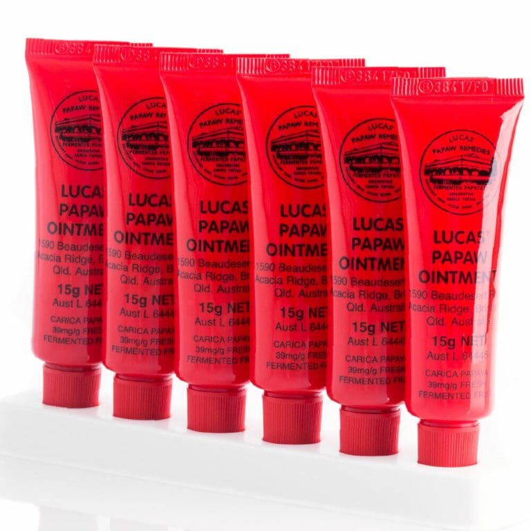 6* Lucas’ Papaw Ointment Remedies 6 X 15G Pawpaw Cream Paw Paw With Lip Applicator