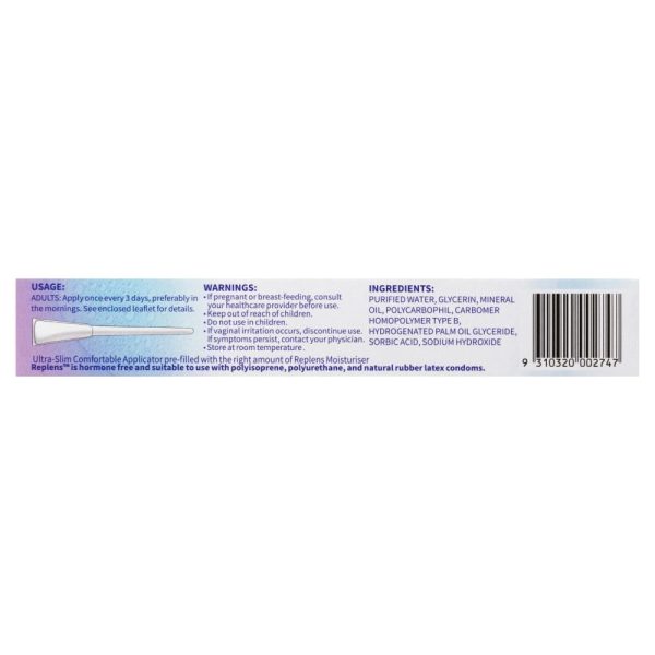 Replens Long Lasting Vaginal Moisturiser