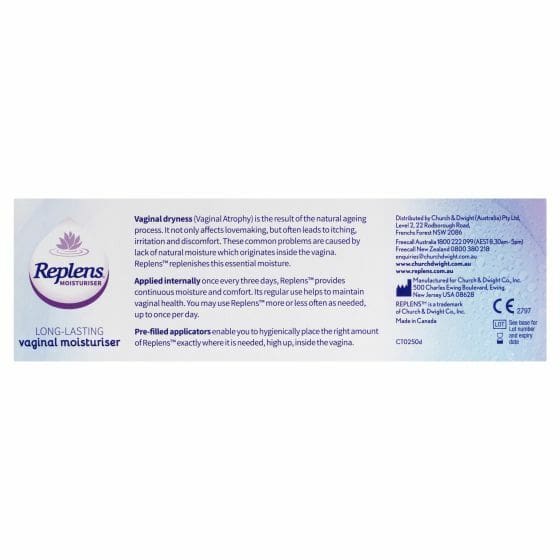 Replens Long Lasting Vaginal Moisturiser