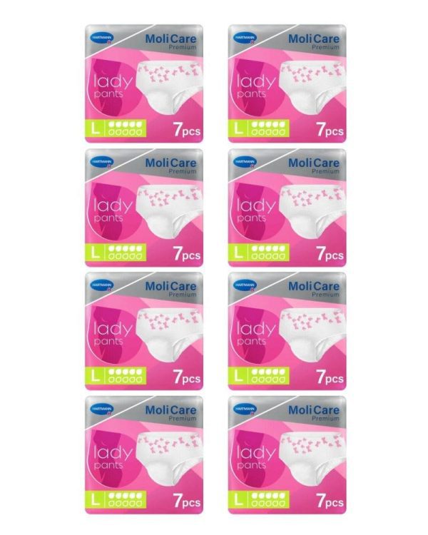 MoliCare Premium Lady Pants 5 Drops Large Light To Moderate 7 Packs x 8 Packs Main Image