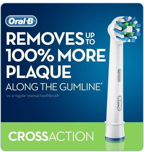 Oral B 3D White Electric Toothbrush Heads Brush Head Refills 8