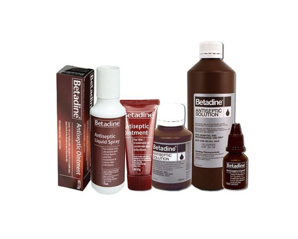 Betadine Antiseptic Topical Solution For Minor Abrasions & Skin Infection 15ml
