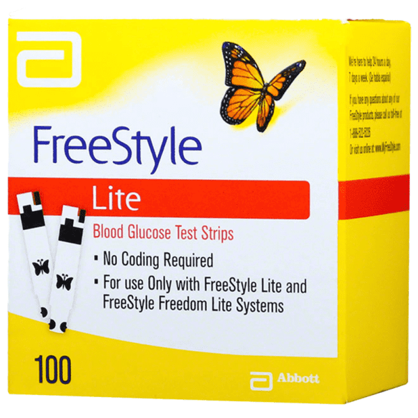 Abbott FreeStyle Optium Blood Glucose Test Strips 100 Pack