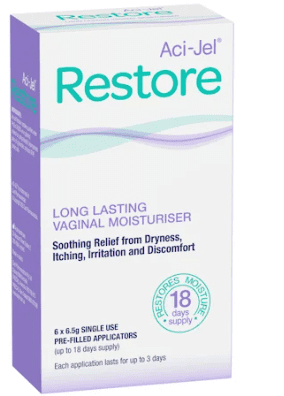 Aci-Jel Restore Vaginal Moisturiser 6 x 6.5g