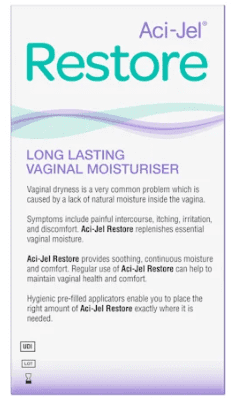 Aci-Jel Restore Vaginal Moisturiser 6 x 6.5g