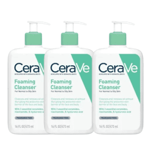 3* Cerave Foaming Cleanser 473ml
