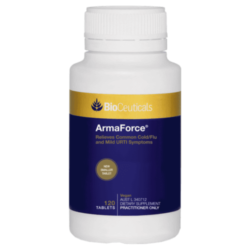 BioCeuticals ArmaForce 120 Tablets Immunity Booster Colds Flus Relief Vegan Main Image