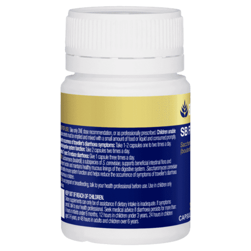 Bioceuticals Sb Floractiv 30 Capsules Travellers Diarrhoea Td Relief Vegan