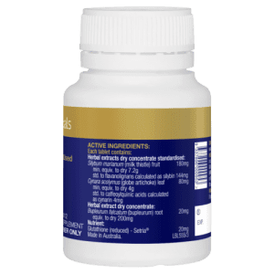 Bioceuticals Livprotect 60 Tablets Healthy Liver Function Milk Thistle Vegan - Image 3