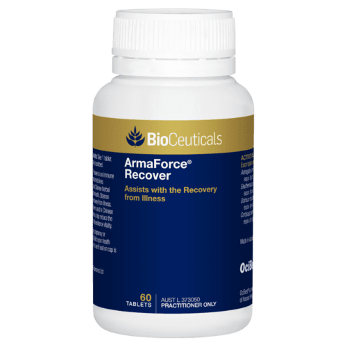 BioCeuticals ArmaForce Recover 60 Tablets Immunity Colds Flu Astragalus Vegan Main Image