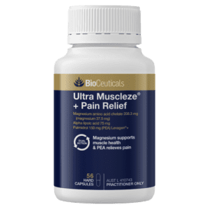 Bioceuticals Ultra Muscleze + Pain Relief 56 Capsules Magnesium Supports