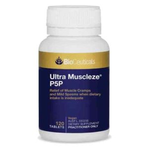 Bioceuticals Ultra Muscleze P5P 120 Tablets Muscles Ultramag Magnesium Vegan
