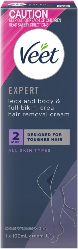 Veet Expert Legs and Body & Full Bikini Hair Removal Cream 100mL