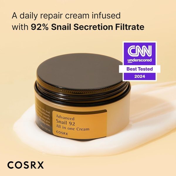 Cosrx Advanced Snail 92 All In One Cream 100ml Face Moisturizer
