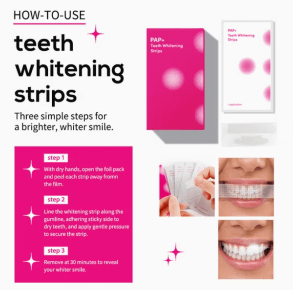 COSMOLAB PAP Teeth Whitening Strips 28 Strips