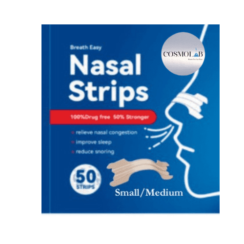 3* COSMOLAB Nasal Strips 50Pcs S/M Tan=150
