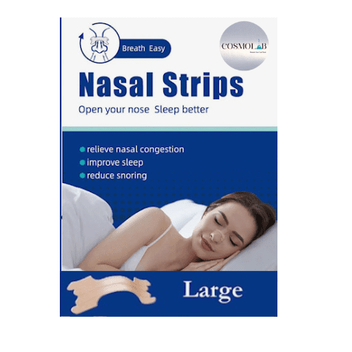COSMOLAB Nasal Strips 30Pcs Large Tan