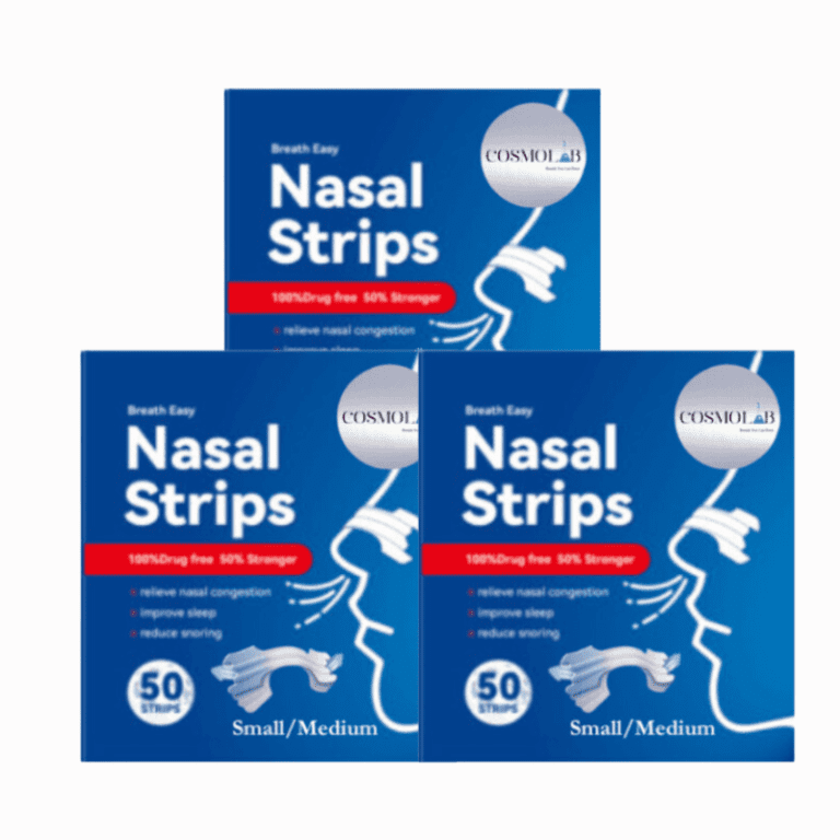 3* COSMOLAB Nasal Strips 50Pcs S/M Clear=150