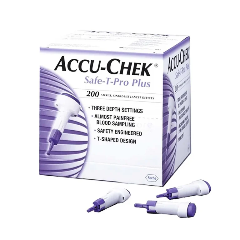 Accu – Chek Safe – T – Pro Plus Lancing Device – Box Of 200 / New