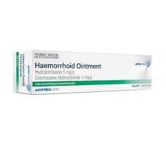 APOHEALTH Haemorrhoid Ointment 5mg 30g Tube