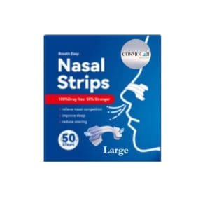 COSMOLAB Nasal Strips 50Pcs Large Clear