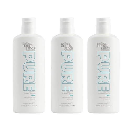 3* Bondi Sands Pure Self Tan Foaming Water Dark – 200ml
