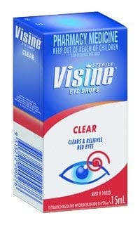 3* VISINE Eye Drops Clear 15mL