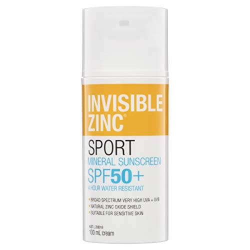 Invisible Zinc SPF50 4 Hours Water Resistant Sunscreen 100ml