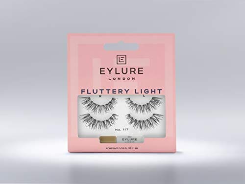 Eylure Fluttery Light No. 117 Twin False Lashes Pack
