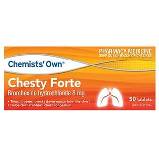 Chemists' Own Chesty Forte 8mg Tablets 50