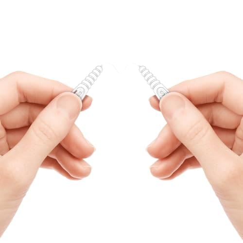 Dental Floss GO2 Dentagenie Gripper Smooth Floss - 60 Flosstrips with Grips