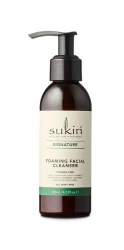 3* Sukin Signature Foaming Facial Cleanser Pump 125ml