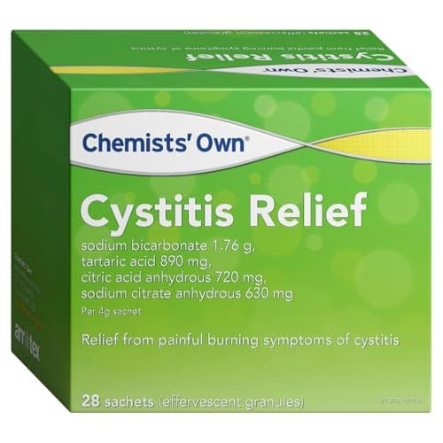 Chemists' Own Cystitis Relief Sachets 4g 28