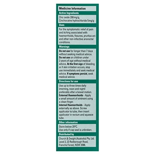 Rectinol Haemorrhoidal Ointment 50g