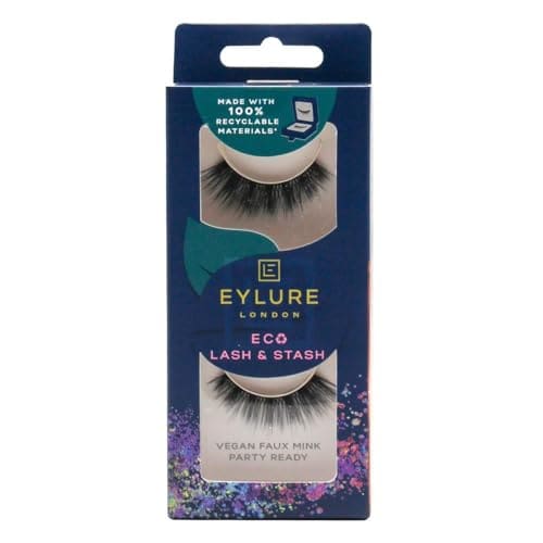 Eylure London Vegan Faux Mink Party Ready Lash And Stash