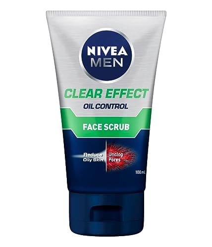 Nivea Men Clear Effect Oil Control Face Scrub 100ml