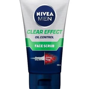 Nivea Men Clear Effect Oil Control Face Scrub 100ml