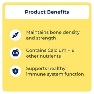 Ostevit D Vitamin D3 & Calcium Plus 110 Tablets - Image 4