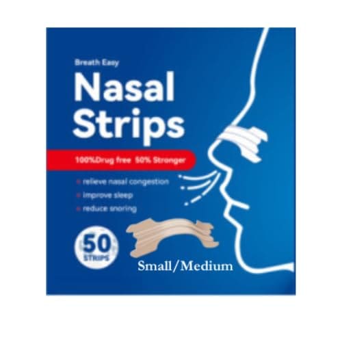 COSMOLAB Nasal Strips 50Pcs S M Tan