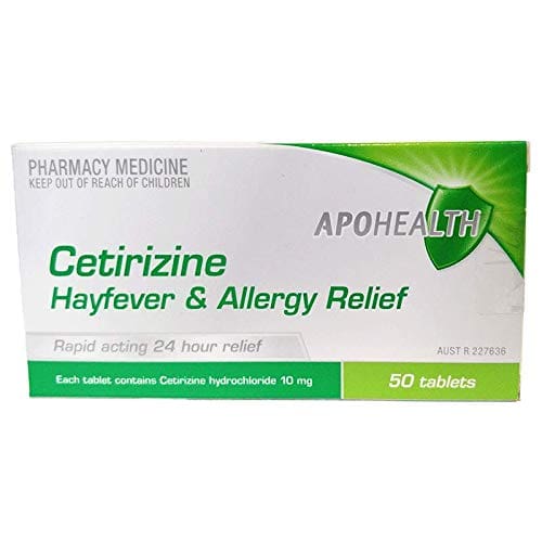 APOHEALTH Cetirizine Hayfever & Allergy Relief Tablet Blister Pack