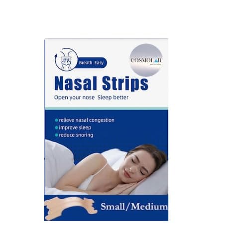 COSMOLAB Nasal Strips 30Pcs S M Tan