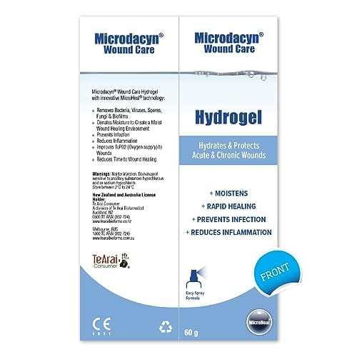 Microdacyn Wound Care Hydrogel 60g