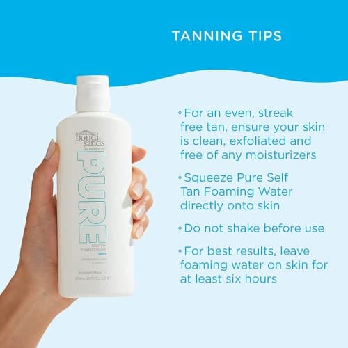 3* Bondi Sands Pure Self Tan Foaming Water Dark - 200ml