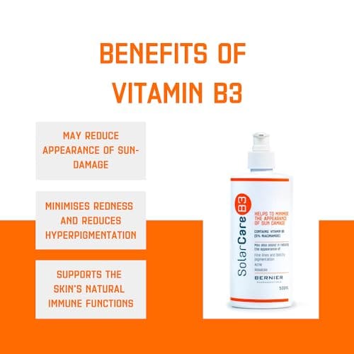 Solarcareb3 Cream 500ml - Niacinamide Moisturiser For Sun - Damaged Skin - Made In Australia