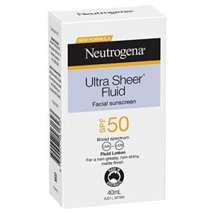 Neutrogena Ultra Sheer Face Fluid SPF50 40ml