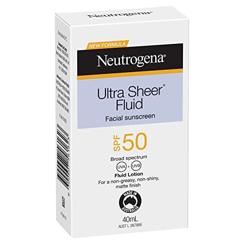Neutrogena Ultra Sheer Face Fluid SPF50 40ml
