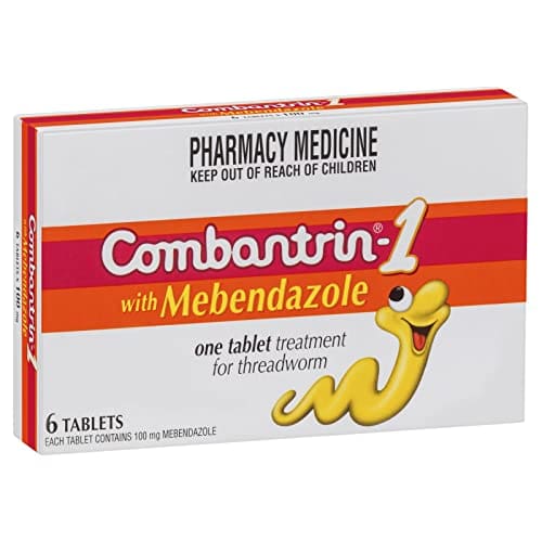 Combantrin-1 Threadworm Tablets 6 Pack