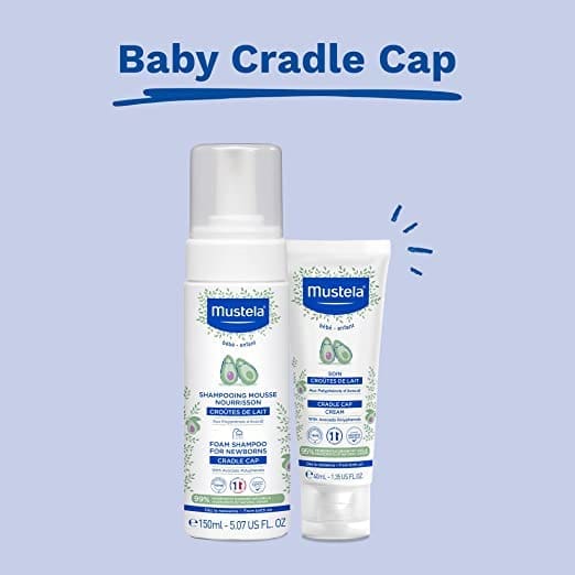 Mustela Newborn Foam Shampoo - Cradle Capsules Prevention - 150ml