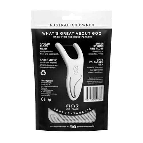 Go2 Dentagenie Molar Flosspyx Minty 36 Pack